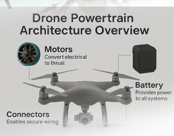 Powertrain Connectivity: Waterproof Connector Solutions for Reliable Drone Power Systems